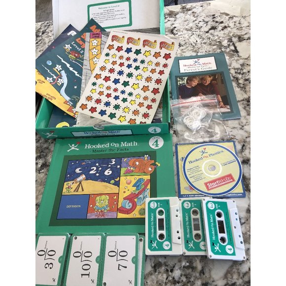 New Hooked on Math Level 4 Division Home school - Picture 2 of 6